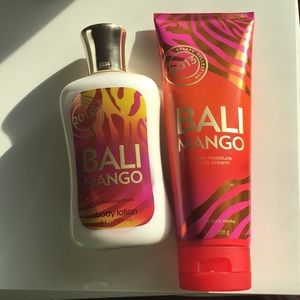 Bali mango cream and triple moisture set